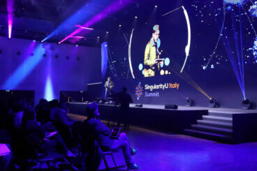 L'apertura della seconda giornata del SingularityU Italy Summit 2019