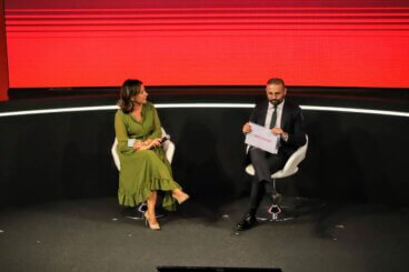 Lucia Sciacca, Direttore Comunicazione e Sostenibilità di Generali Italia, intervistata da Giuseppe De Bellis, direttore di Sky TG 24