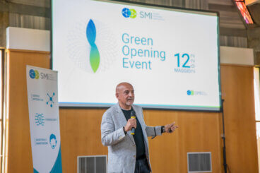 Cesare Pizzuto, CEO SMI, durante il Green Opening Event