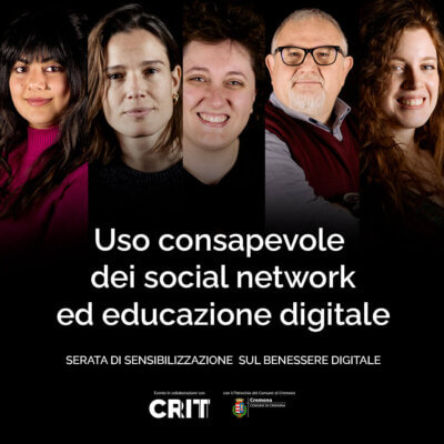Benessere Digitale - Evento CRIT Cremona